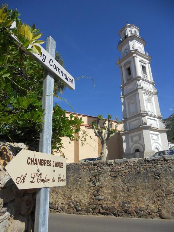 A L'Ombre Du Clocher Calenzana Exterior photo